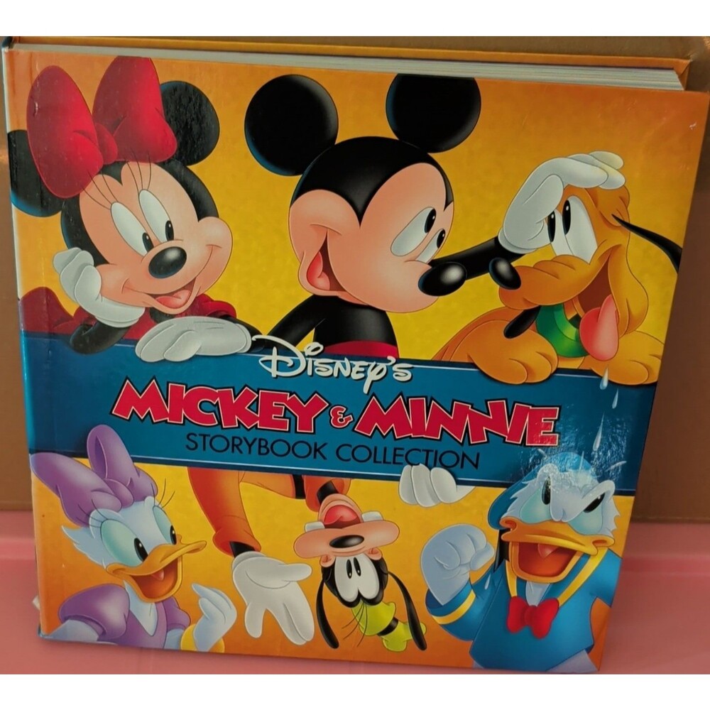 Disney Mickey Mouse & Minnie Storybook Collection Hardcover Book Set (2008)